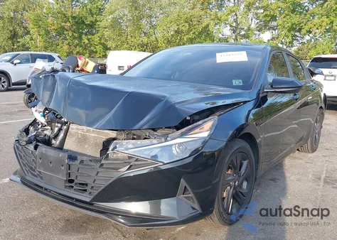 2021 Hyundai Elantra Sel из США, поврежденный, VIN 5NPLS4AG1MH052031